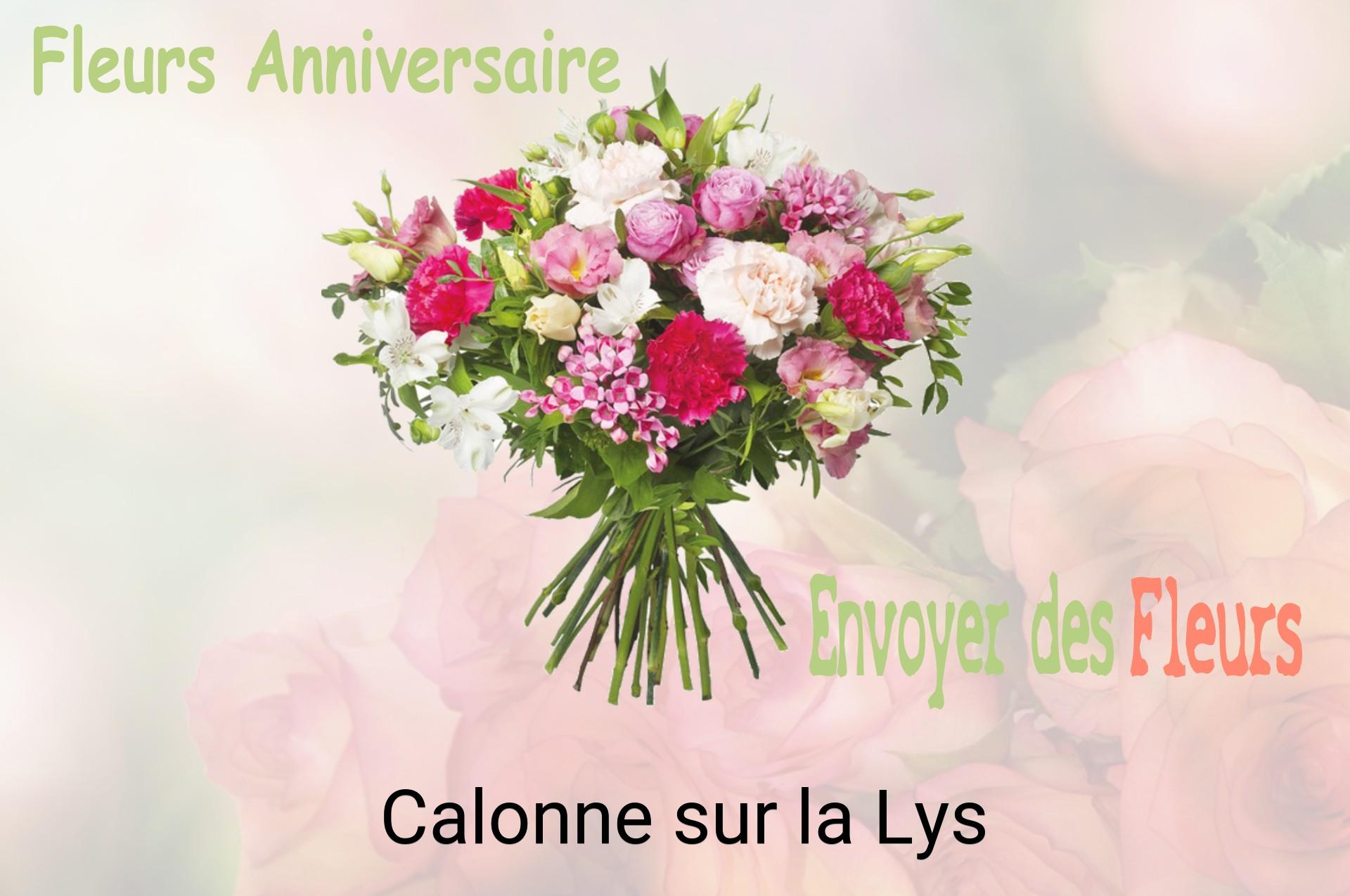 Bouquet de fleurs d’anniversaire livré à Calonne-sur-la-Lys