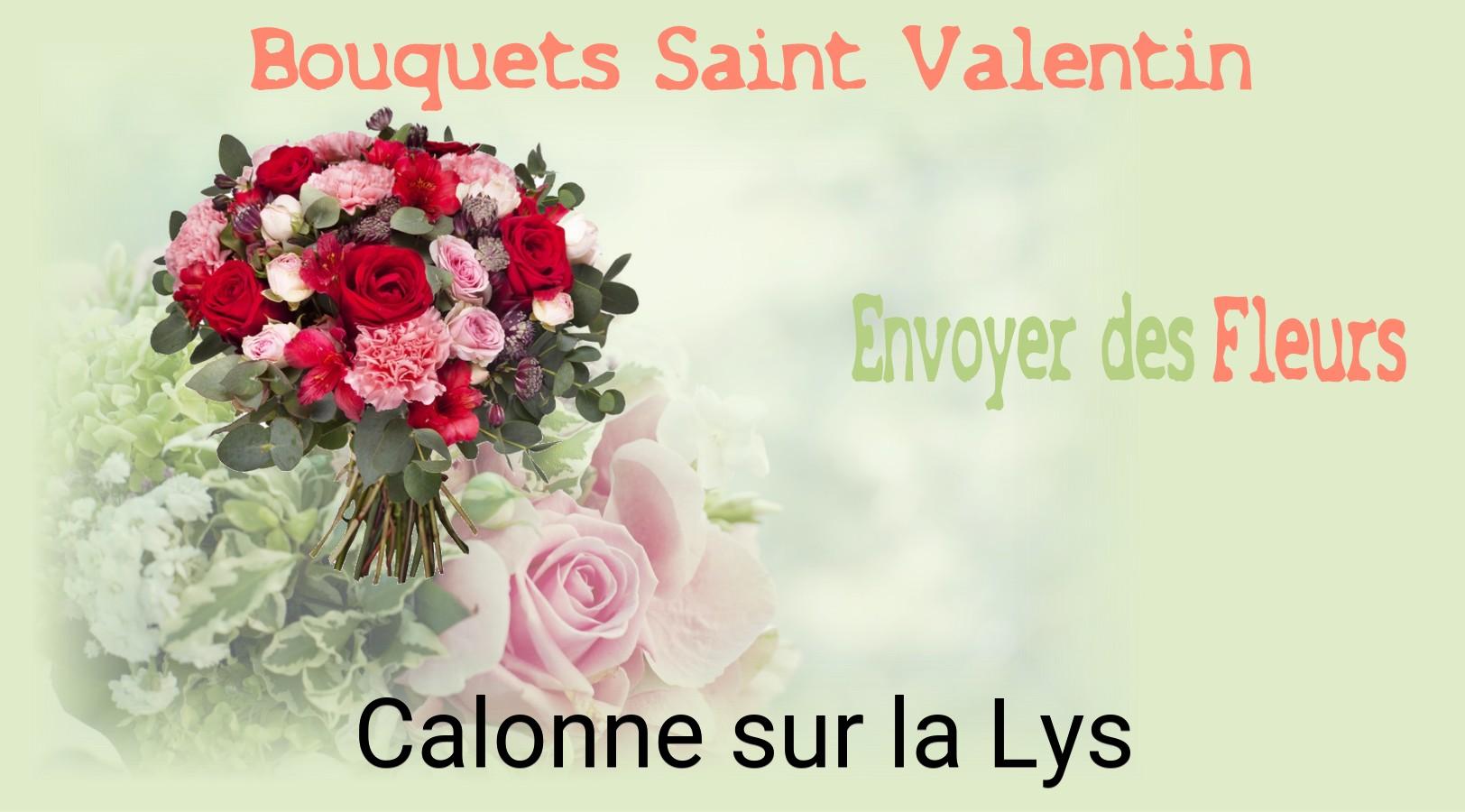Roses de Saint-Valentin livrées à Calonne-sur-la-Lys